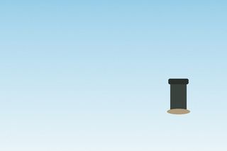Beach example — remove the bin on the sand